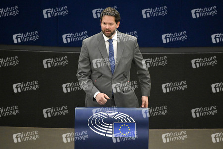 Debatte über Roma-Gemeinschaften im EU-Parlament in Straßburg
