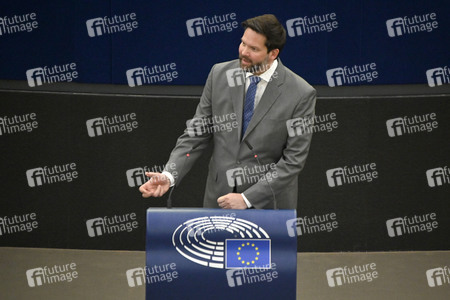 Debatte über Roma-Gemeinschaften im EU-Parlament in Straßburg