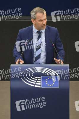 Debatte über Roma-Gemeinschaften im EU-Parlament in Straßburg