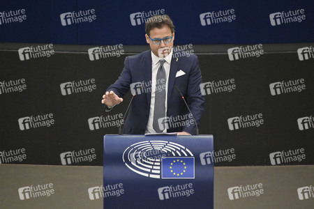 Debatte über Roma-Gemeinschaften im EU-Parlament in Straßburg