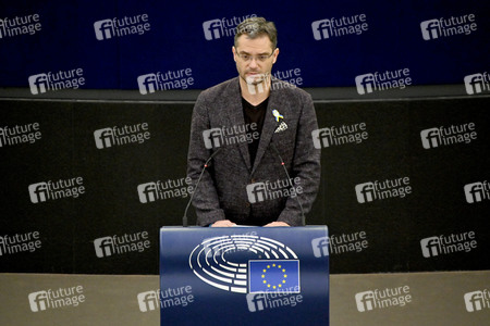 Debatte über Roma-Gemeinschaften im EU-Parlament in Straßburg