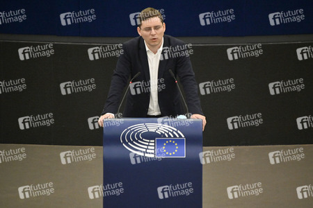 Debatte über Roma-Gemeinschaften im EU-Parlament in Straßburg