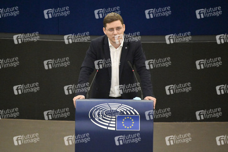 Debatte über Roma-Gemeinschaften im EU-Parlament in Straßburg