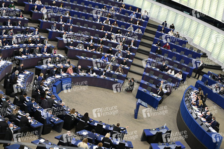 Abstimmung über Sanktionen gegen Russland im EU-Parlament in Straßburg