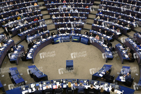 Abstimmung über Sanktionen gegen Russland im EU-Parlament in Straßburg