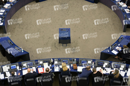 Abstimmung über Sanktionen gegen Russland im EU-Parlament in Straßburg