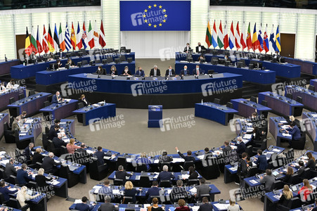 Abstimmung über Sanktionen gegen Russland im EU-Parlament in Straßburg