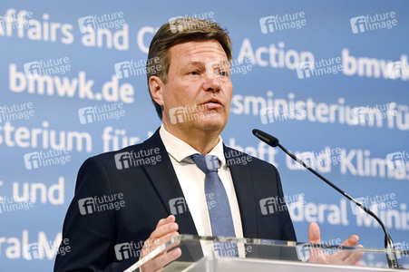 Pressestatement von Robert Habeck in Berlin