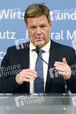 Pressestatement von Robert Habeck in Berlin