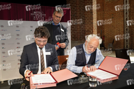 Pressekonferenz mit Dieter Hallervorden in Dessau