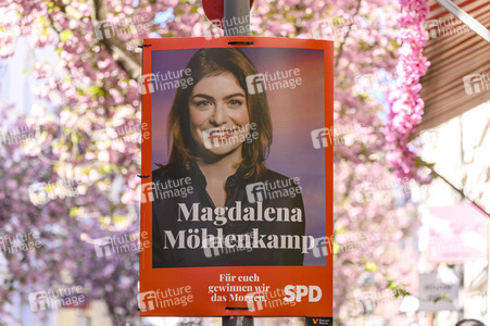 SPD Wahlplakat in Bonn