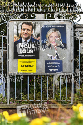 Symbolfoto zur zweiten Runde der Präsidentenwahlen in Frankreich