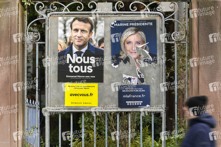 Symbolfoto zur zweiten Runde der Präsidentenwahlen in Frankreich