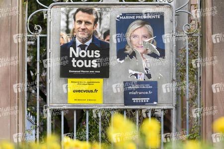 Symbolfoto zur zweiten Runde der Präsidentenwahlen in Frankreich