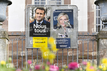 Symbolfoto zur zweiten Runde der Präsidentenwahlen in Frankreich