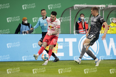 Fußball DFB-Pokal-Halbfinale RB Leipzig - Union Berlin in Leipzig
