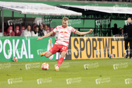 Fußball DFB-Pokal-Halbfinale RB Leipzig - Union Berlin in Leipzig