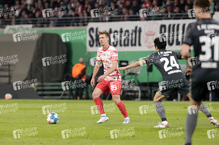Fußball DFB-Pokal-Halbfinale RB Leipzig - Union Berlin in Leipzig