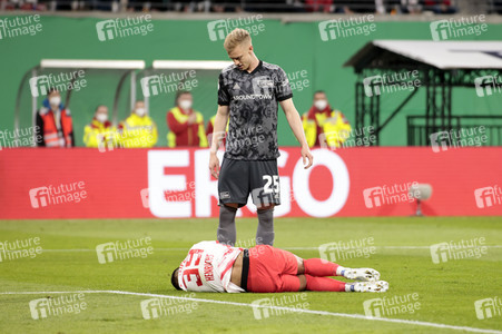 Fußball DFB-Pokal-Halbfinale RB Leipzig - Union Berlin in Leipzig
