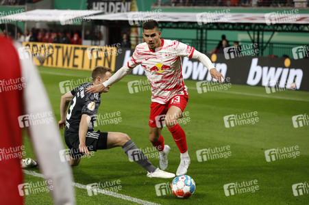 Fußball DFB-Pokal-Halbfinale RB Leipzig - Union Berlin in Leipzig