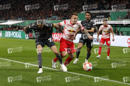 Fußball DFB-Pokal-Halbfinale RB Leipzig - Union Berlin in Leipzig