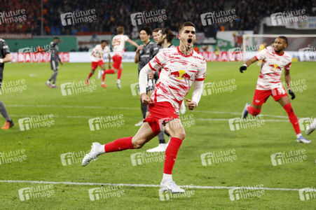 Fußball DFB-Pokal-Halbfinale RB Leipzig - Union Berlin in Leipzig