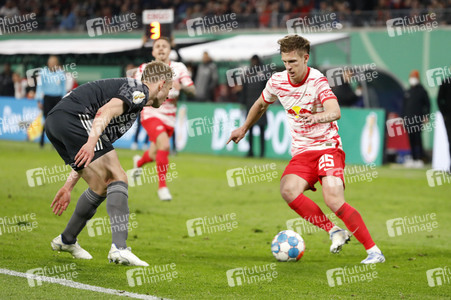 Fußball DFB-Pokal-Halbfinale RB Leipzig - Union Berlin in Leipzig