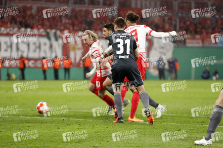 Fußball DFB-Pokal-Halbfinale RB Leipzig - Union Berlin in Leipzig