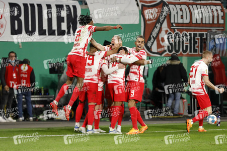 Fußball DFB-Pokal-Halbfinale RB Leipzig - Union Berlin in Leipzig