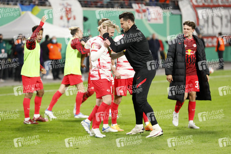Fußball DFB-Pokal-Halbfinale RB Leipzig - Union Berlin in Leipzig