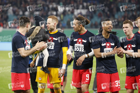 Fußball DFB-Pokal-Halbfinale RB Leipzig - Union Berlin in Leipzig