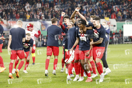 Fußball DFB-Pokal-Halbfinale RB Leipzig - Union Berlin in Leipzig