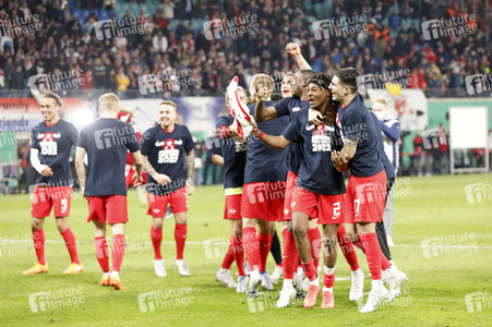 Fußball DFB-Pokal-Halbfinale RB Leipzig - Union Berlin in Leipzig
