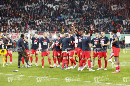 Fußball DFB-Pokal-Halbfinale RB Leipzig - Union Berlin in Leipzig