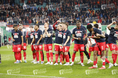 Fußball DFB-Pokal-Halbfinale RB Leipzig - Union Berlin in Leipzig