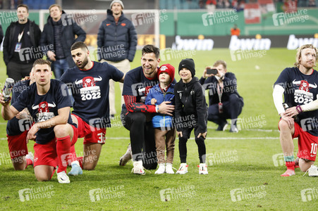 Fußball DFB-Pokal-Halbfinale RB Leipzig - Union Berlin in Leipzig