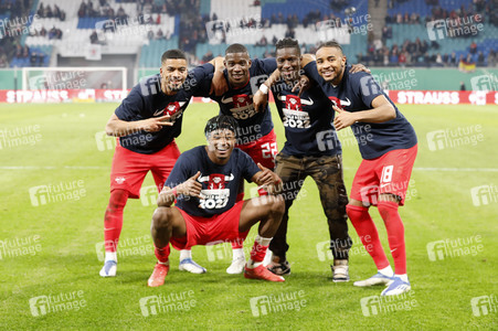 Fußball DFB-Pokal-Halbfinale RB Leipzig - Union Berlin in Leipzig