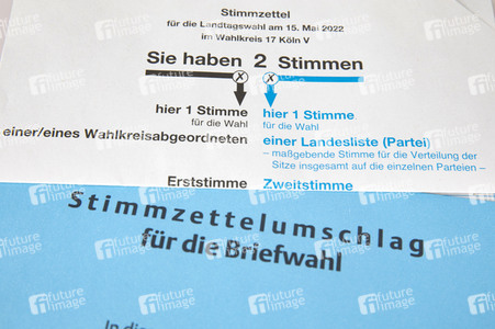 Symbolfoto Briefwahl zur Landtagswahl NRW