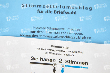 Symbolfoto Briefwahl zur Landtagswahl NRW