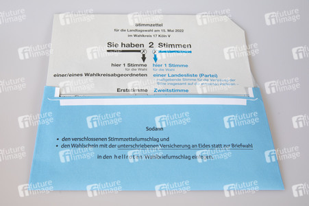 Symbolfoto Briefwahl zur Landtagswahl NRW
