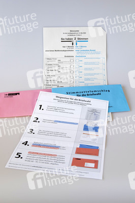 Symbolfoto Briefwahl zur Landtagswahl NRW