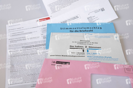 Symbolfoto Briefwahl zur Landtagswahl NRW