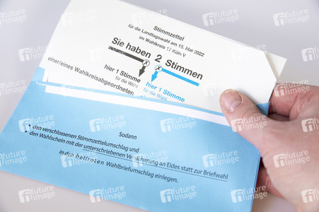 Symbolfoto Briefwahl zur Landtagswahl NRW