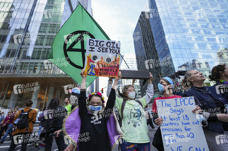 Extinction Rebellion Demo in New York