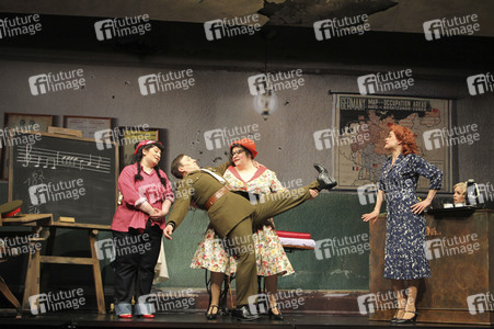 Theaterprobe 'Dat Frollein Wunner' in Hamburg