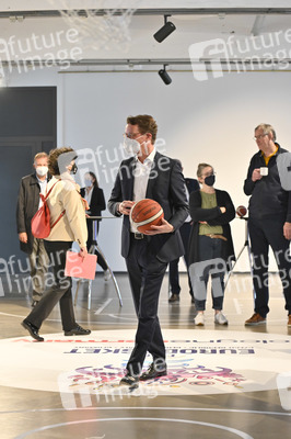 Pressekonferenz zur FIBA Eurobasket 2022 in Köln