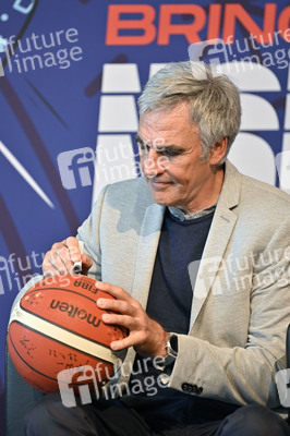Pressekonferenz zur FIBA Eurobasket 2022 in Köln