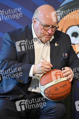 Pressekonferenz zur FIBA Eurobasket 2022 in Köln
