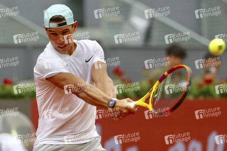 Training von Rafael Nadal beim Mutua Madrid Open in Madrid