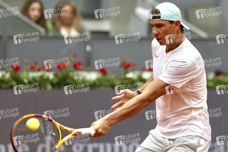Training von Rafael Nadal beim Mutua Madrid Open in Madrid
